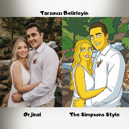 Beni Çizgi Film Yap: Kişiye Özel Karakter Tasarımı (Dijital veya Tablo)