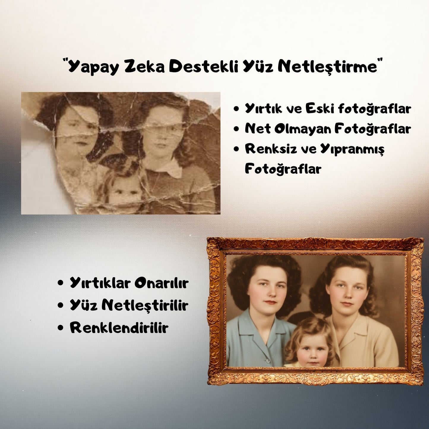 🕰️ "Zaman Yolcusu": Anı Canlandırma & Yenileme Paketi (3'ü 1 Arada)