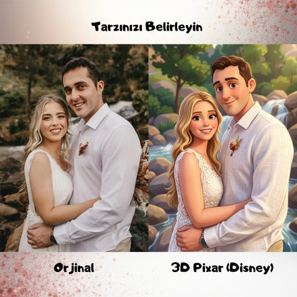 Beni Çizgi Film Yap: Kişiye Özel Karakter Tasarımı (Dijital veya Tablo)