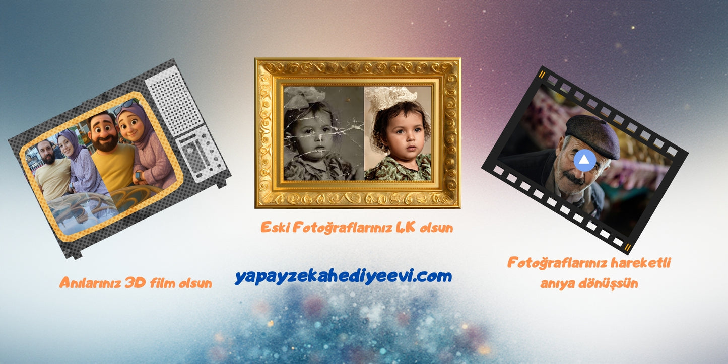 🕰️ "Zaman Yolcusu": Anı Canlandırma & Yenileme Paketi (3'ü 1 Arada)