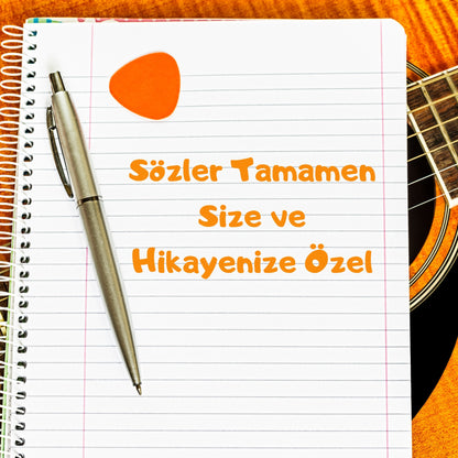 İsme ve Hikayenize Özel Bestelenmiş Şarkı (DİJİTAL TESLİMAT)