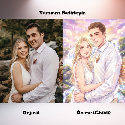 Beni Çizgi Film Yap: Kişiye Özel Karakter Tasarımı (Dijital veya Tablo)