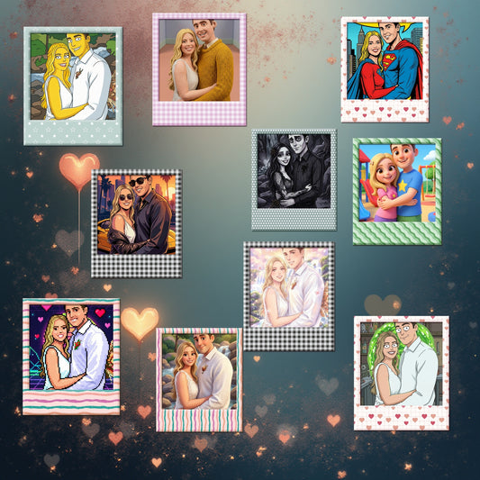 Beni Çizgi Film Yap: Kişiye Özel Karakter Tasarımı (Dijital veya Tablo)